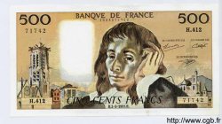500 Francs PASCAL FRANCIA  1993 F.71.52-412 q.FDC