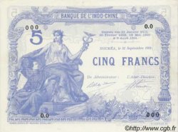 5 Francs NOUVELLE CALÉDONIE  1901 P.15a fST