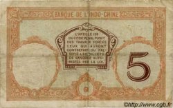 5 Francs NOUVELLE CALÉDONIE  1936 P.36b VG