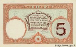 5 Francs NEW CALEDONIA  1936 P.36b XF+