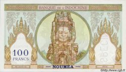 100 Francs NOUVELLE CALÉDONIE  1937 P.42bs q.FDC