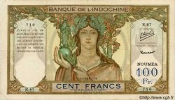 100 Francs NOUVELLE CALÉDONIE  1953 P.42c q.BB a BB