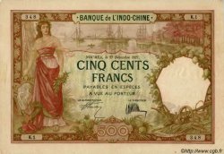 500 Francs NOUVELLE CALÉDONIE  1927 P.38 VZ