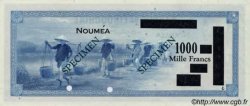 1000 Francs NEW CALEDONIA  1943 P.45s XF+