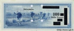 1000 Francs NOUVELLE CALÉDONIE  1943 P.45s SC