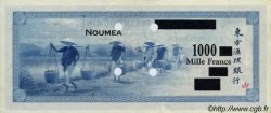 1000 Francs NEW CALEDONIA  1944 P.47bs VF+