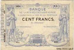 100 Francs Épreuve NEW CALEDONIA  1874 P. -s AU