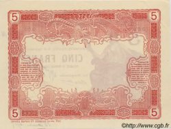 5 Francs TAHITI  1904 P.01a var AU