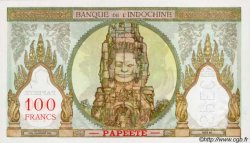 100 Francs Spécimen TAHITI  1956 P.14cs FDC