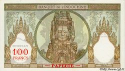 100 Francs TAHITI  1961 P.14d EBC