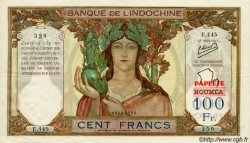 100 Francs TAHITI  1963 P. - fVZ