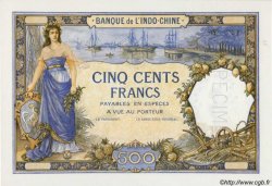 500 Francs TAHITI  1938 P.13bs ST
