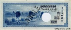 1000 Francs TAHITI  1943 P.18b fST