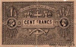 100 Francs TAHITI  1893 P. - F