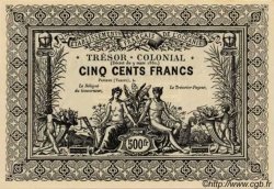 500 Francs TAHITI  1880 P. -s ST