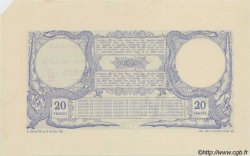 20 Francs DJIBOUTI  1909 P.02 UNC-
