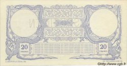 20 Francs Spécimen DJIBUTI  1909 P.02s AU