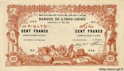 100 Francs DJIBUTI  1909 P.03s FDC