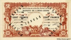 100 Francs Annulé DSCHIBUTI   1915 P.03 VZ