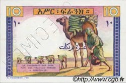 10 Francs DJIBUTI  1946 P.19s FDC
