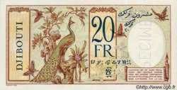 20 Francs Spécimen DJIBOUTI  1932 P.07as UNC-