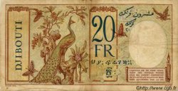 20 Francs YIBUTI  1936 P.07a BC+