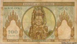 100 Francs DJIBOUTI  1931 P.08 VG