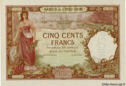 500 Francs Spécimen DJIBUTI  1927 P.09as q.FDC