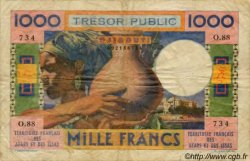 1000 Francs DJIBUTI  1952 P.28 MB