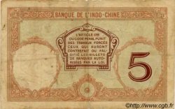 5 Francs NUOVE EBRIDI  1941 P.04a MB