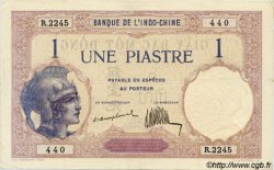 1 Piastre INDOCINA FRANCESE  1923 P.048a q.SPL