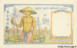 1 Piastre FRENCH INDOCHINA  1932 P.052 XF