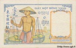1 Piastre FRENCH INDOCHINA  1933 P.054a XF