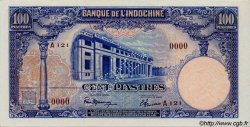 100 Piastres FRANZÖSISCHE-INDOCHINA  1945 P.079as
