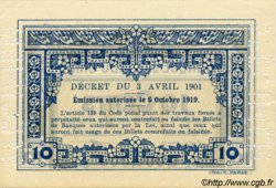 10 Cents Spécimen FRENCH INDOCHINA  1920 P.043s UNC-