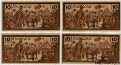 10 Cents FRANZÖSISCHE-INDOCHINA  1939 P.085e fST+