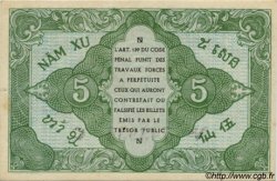 5 Cents FRANZÖSISCHE-INDOCHINA  1943 P.088a ST