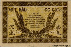 10 Cents INDOCHINE FRANÇAISE  1943 P.089 TTB+