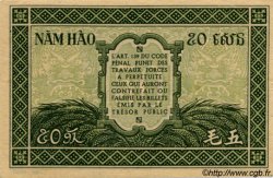 50 Cents FRANZÖSISCHE-INDOCHINA  1943 P.091 ST