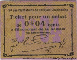 4 Cents  INDOCINA FRANCESE  1920  FDC
