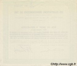Bon au porteur INDOCHINA  1965 P.- EBC