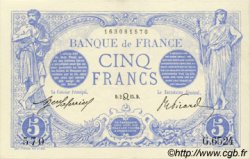 5 Francs BLEU FRANCE  1915 F.02.29 UNC-