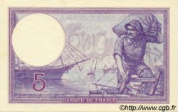5 Francs FEMME CASQUÉE FRANCIA  1917 F.03.01 SC+