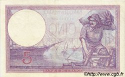 5 Francs FEMME CASQUÉE FRANKREICH  1924 F.03.08 fST