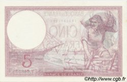 5 Francs FEMME CASQUÉE modifié FRANCE  1939 F.04.12 AU+