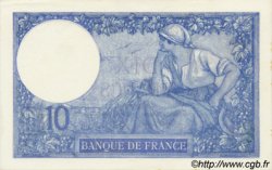 10 Francs MINERVE FRANCIA  1918 F.06.03 q.FDC