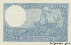 10 Francs MINERVE modifié FRANCIA  1940 F.07.21 SC+