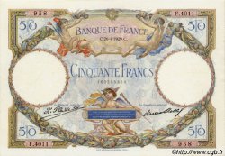50 Francs LUC OLIVIER MERSON FRANKREICH  1929 F.15.03 VZ+