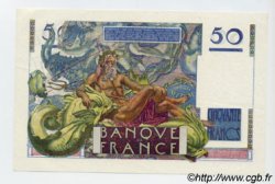 50 Francs LE VERRIER FRANCIA  1949 F.20.11 q.FDC