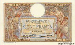 100 Francs LUC OLIVIER MERSON grands cartouches FRANCIA  1928 F.24.07 q.FDC
